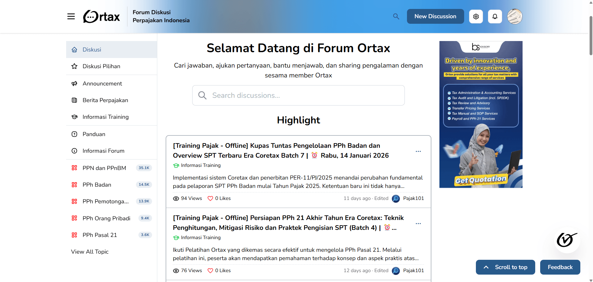 Forum Ortax